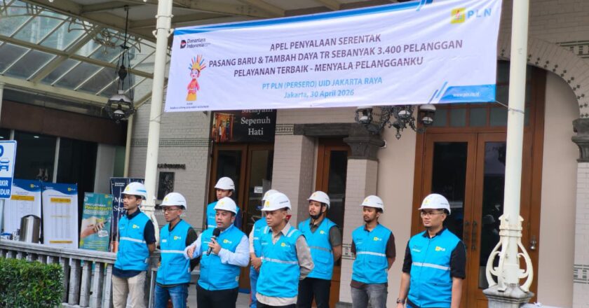 Komitmen Layanan Prima, PLN UID Jakarta Raya Layani 3.400 Pelanggan Secara Serentak