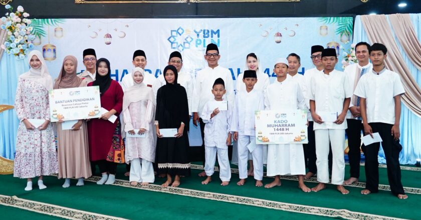 Muharram Berkah 1448 H, YBM PLN UID Jakarta Raya Salurkan Bantuan untuk 1.200 Generasi Penerus Bangsa