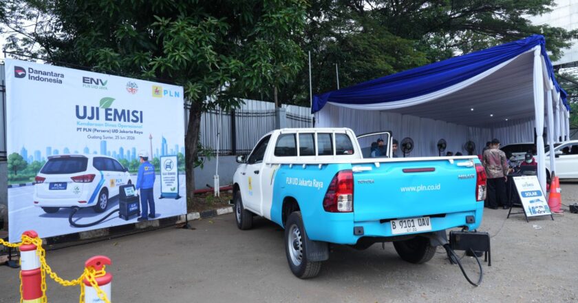 57 Kendaraan Dinas Lulus Uji Emisi, PLN UID Jakarta Raya Perkuat Operasional Ramah Lingkungan