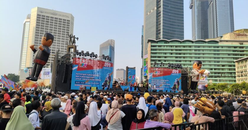 PLN Kawal Keandalan Listrik Perayaan HUT ke-499 Kota Jakarta di Bundaran HI