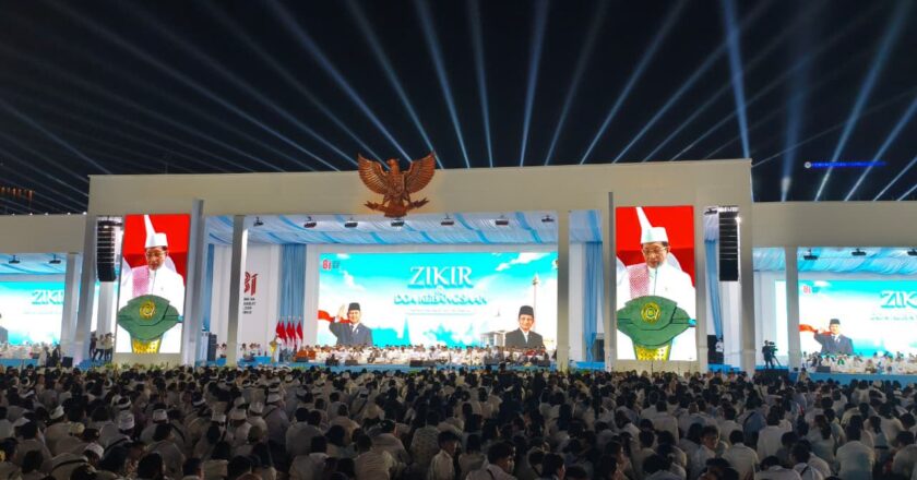 Tanpa Kedip, PLN Jaga Keandalan Listrik Zikir dan Doa Kebangsaan di Monas Berjalan Sukses