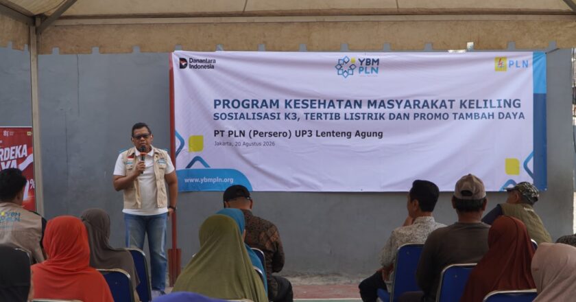 PLN Bersama YBM PLN Hadirkan Layanan Kesehatan, Edukasi K3, dan Promo Tambah Daya untuk Warga Lenteng Agung