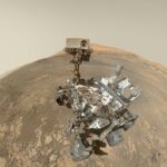 Mengintip Selfie Unik Robot Curiosity NASA di Tebing Mars Vera Rubin