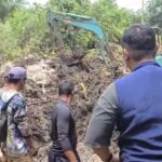 NasDem Bangka Selatan Kerahkan Alat Berat Cari Sumber Air Bersih di Desa Nyelanding