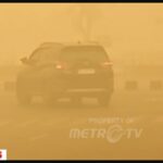 Karhutla Membuat Langit Palangkaraya Diselimuti Kabut Asap Pekat